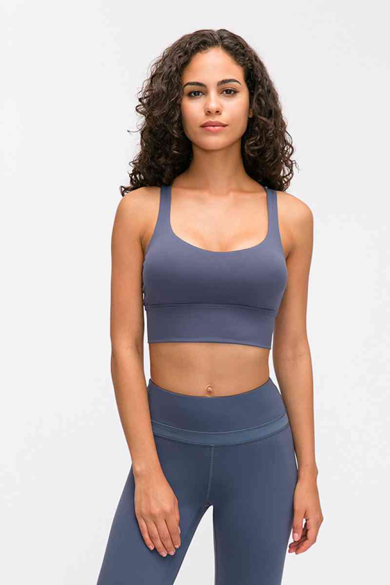 Double Back Crisscross Sports Bra