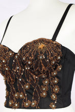 Load image into Gallery viewer, Beaded and Sequined Bustier
