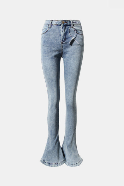 Dream Architect Pocked Flare Leg Jeans