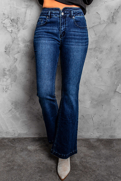 High Rise Flared Jeans