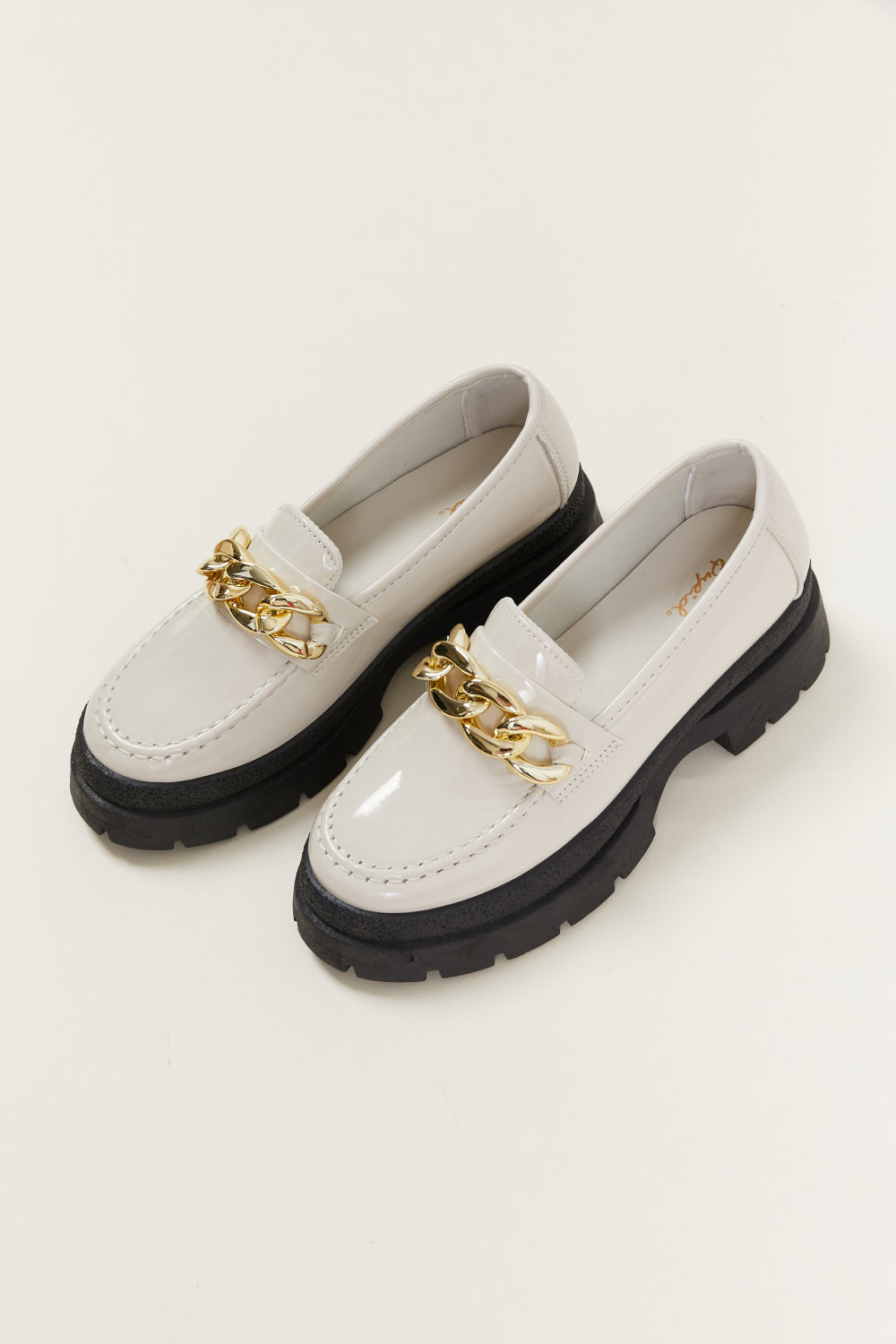 Qupid Start the Day Right Platform Oxford Loafers