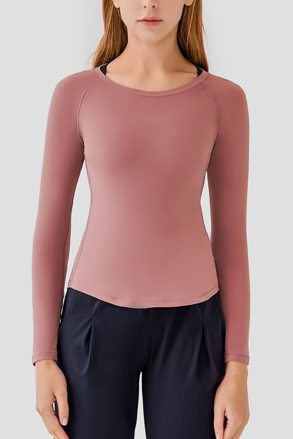 Long Sleeve Yoga Athletic Top