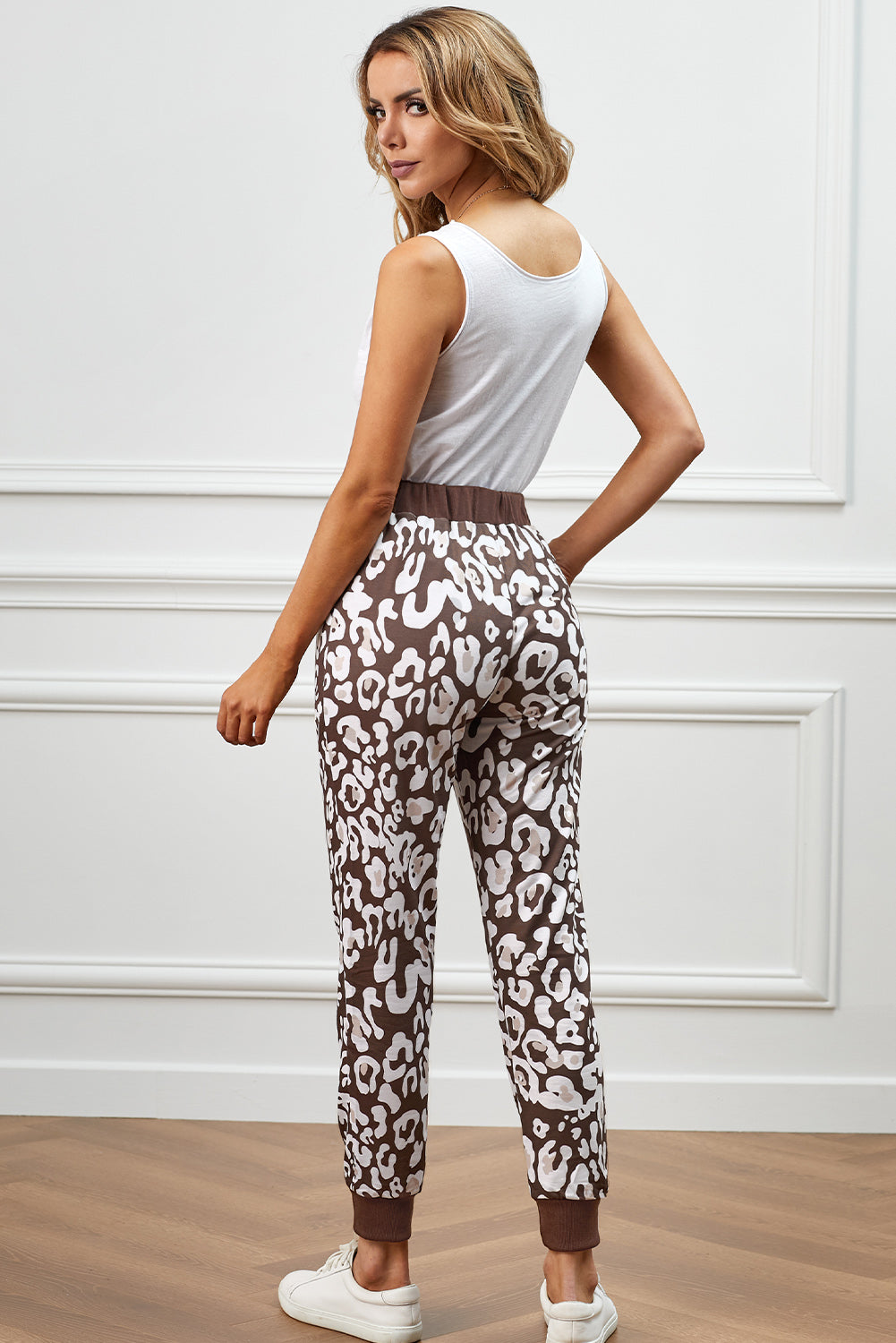 Leopard Lounge Casual Pants