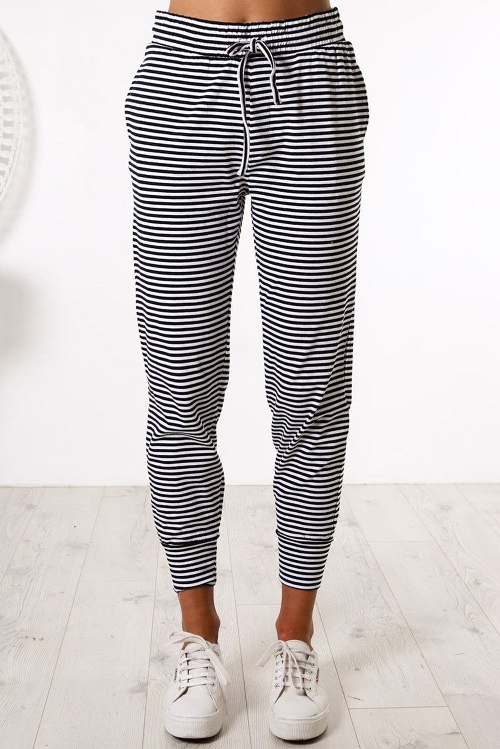 Striped Casual Joggers