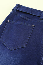 Load image into Gallery viewer, Belted Bell Bottom Jeans
