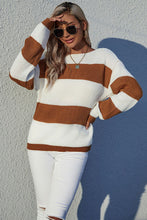 Load image into Gallery viewer, Striped Slouchy Sweater
