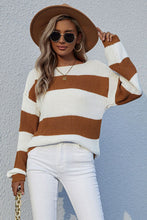 Load image into Gallery viewer, Striped Slouchy Sweater
