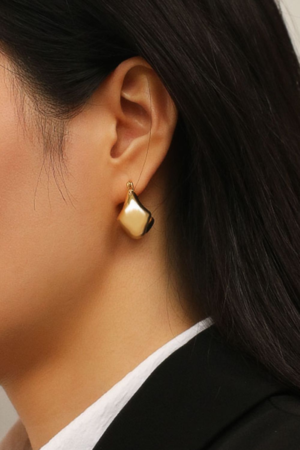 Timeless Tale Chunky Hoop Earrings