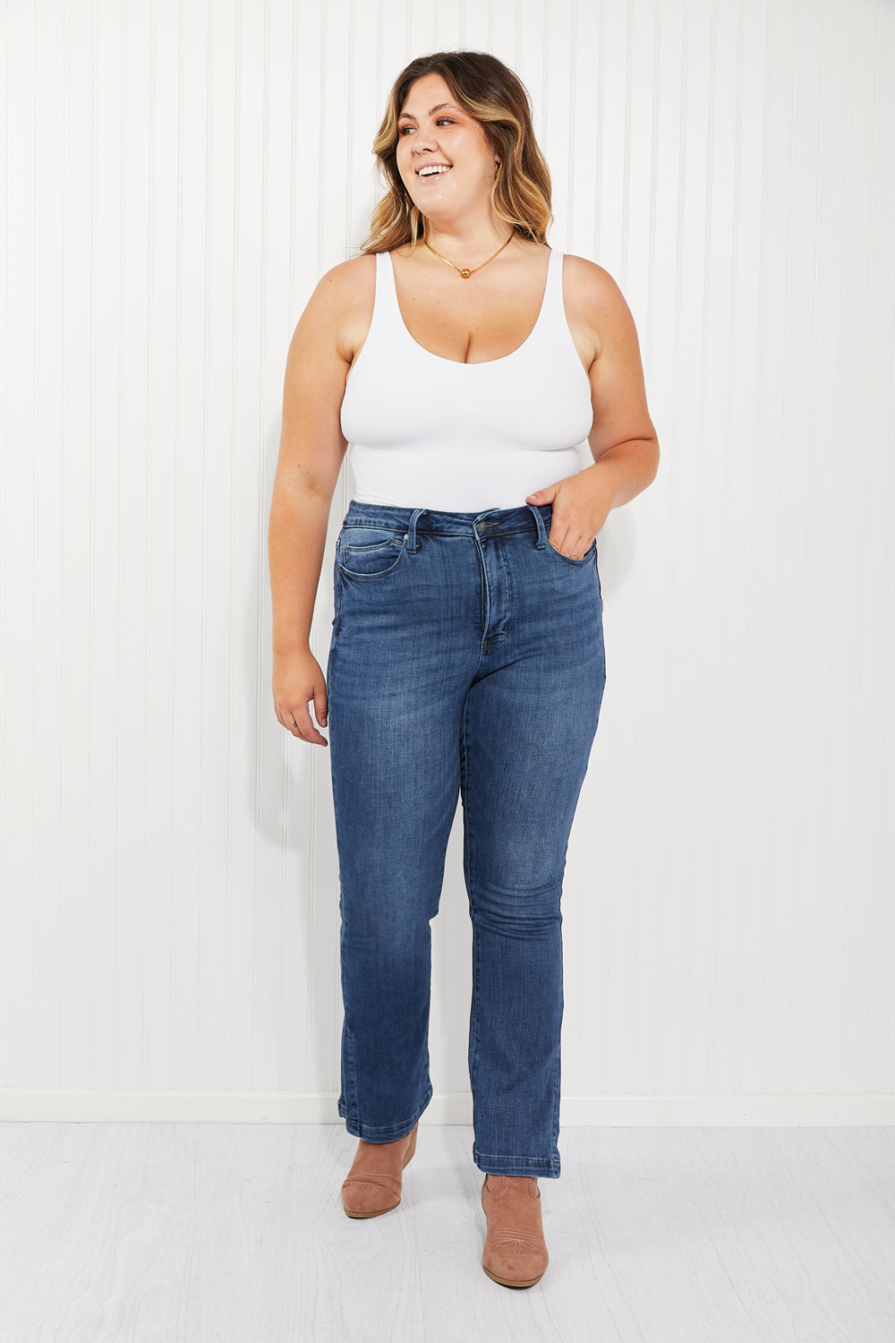 Judy Blue Isabelle Full Size Bootcut Jeans